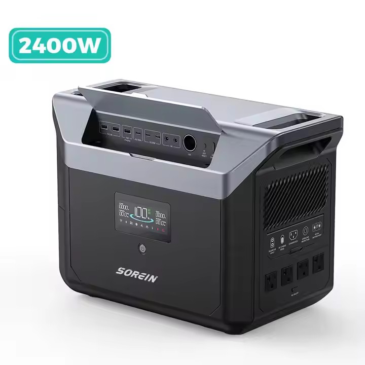 Sorein 2400w Power Station Portable Power Station 2400w 2000w 3000w Outdoor Power Supply