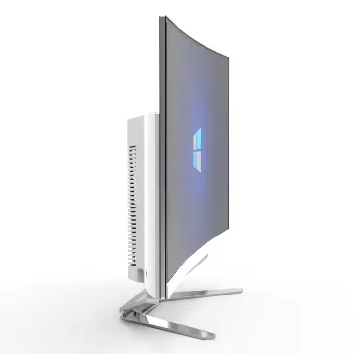 Wholesale ultra Thin Cheap OEM Customized Curved Full HD 24/27 Inch I3/i5/i7 Gaming Business AIO PC