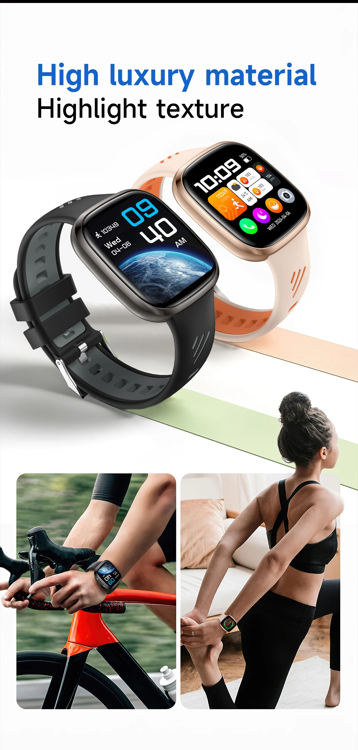 2025 Hot Selling Reloj Intelligent Smart Watch YQ30 Health Fitness tracker Wristband Smartwatch Android