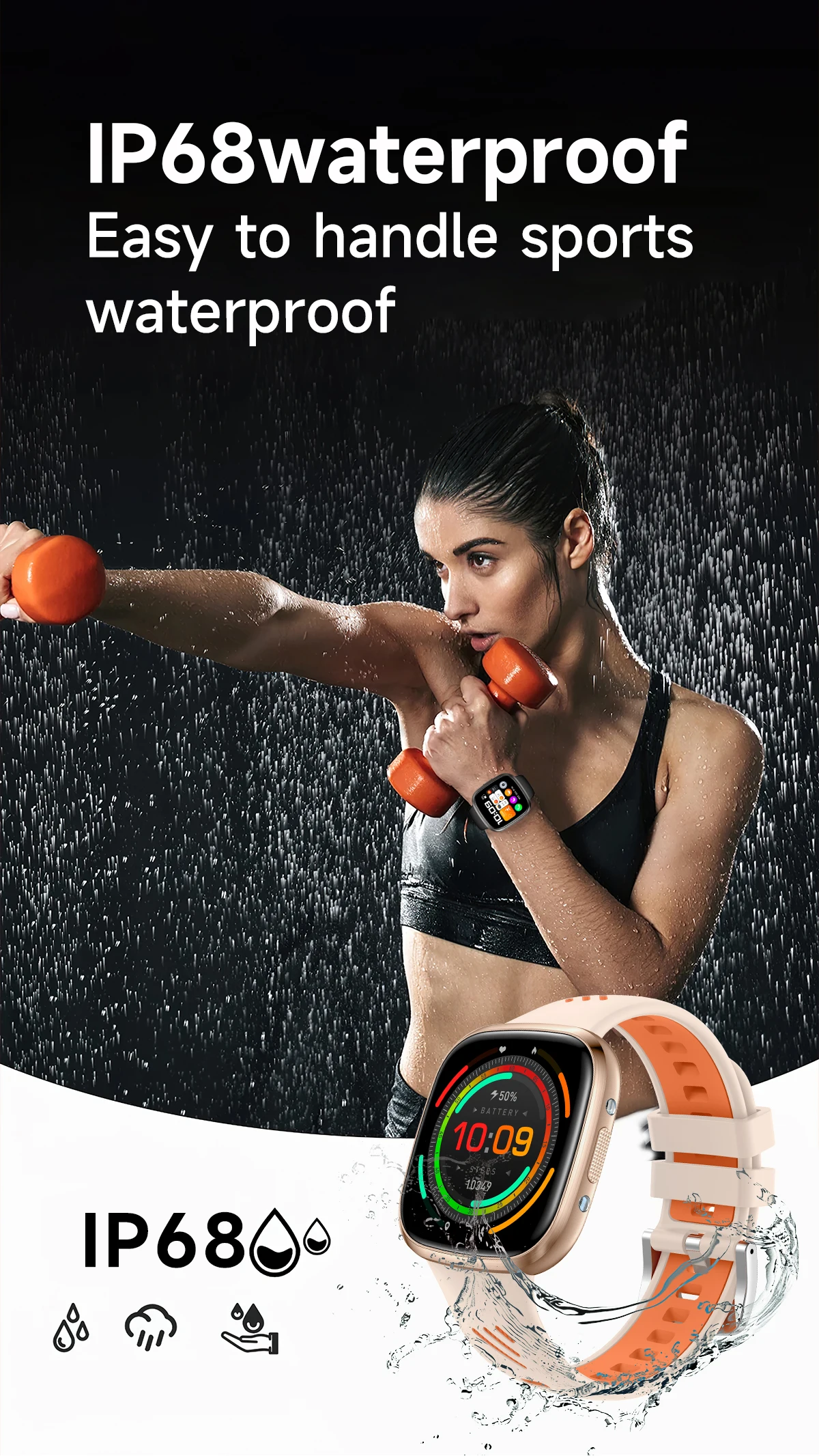 2025 Hot Selling Reloj Intelligent Smart Watch YQ30 Health Fitness tracker Wristband Smartwatch Android