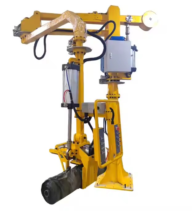 Overhead Crane Gantry Rail Pneumatic Balancer Swing Robot Arm Glass Vacuum Manipulator
