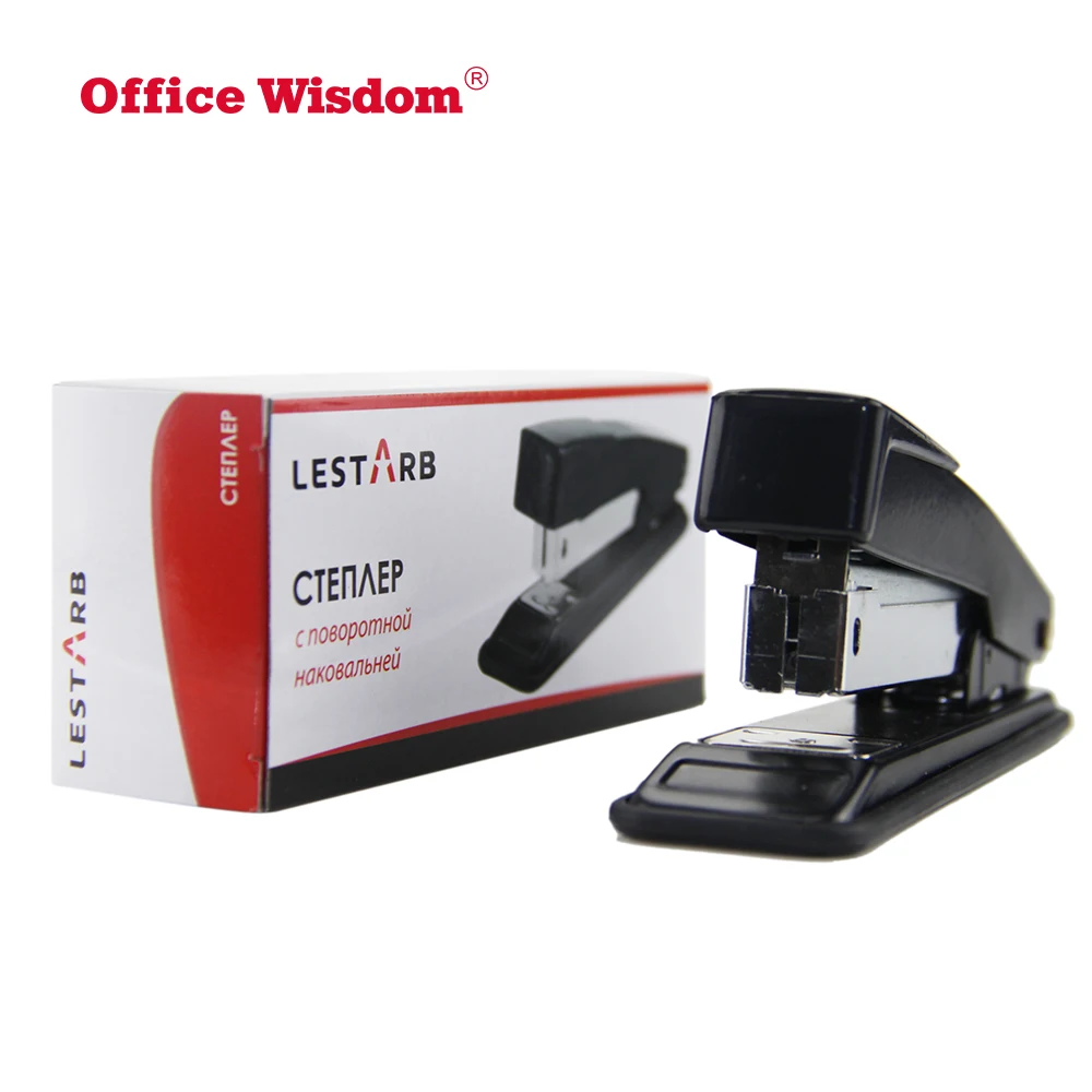 Metal Office Student Paper Stapler Manual Book Binding Office Stapler Hot Sell 24/6 26/6 Plastic Standard Stapler Office Wisdom